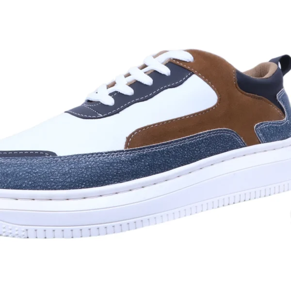 Zodack Canyon Edge Sneakers (White & Denim Blue) - Image 3